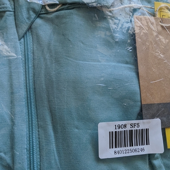 ❌SOLD on FB❌NIB Kyte Baby Zippered Footie in Seafoam - Picture 3 of 3